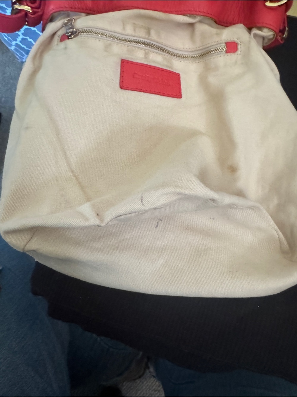 See by Chloé Vicky Small Bucket Bag - Coral Leather - Rare! - Picture 11 of 14